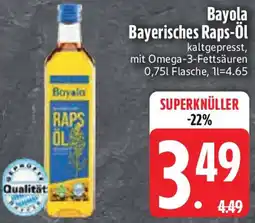 Edeka Bayola Bayerisches Raps-Öl Angebot