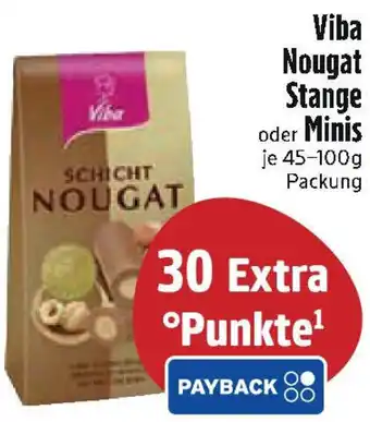 Edeka Viba Nougat Stange oder Minis Angebot