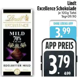 Edeka Lindt Excellence Schokolade Angebot