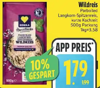 Edeka EDEKA Herzstücke Wildreis Angebot