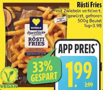 Edeka EDEKA Herzstücke Rösti Fries Angebot