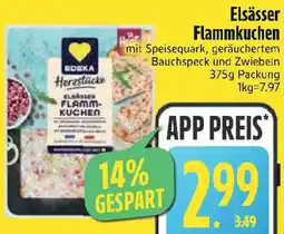 Edeka EDEKA Herzstücke Elsässer Flammkuchen Angebot