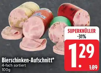 Edeka Bierschinken-Aufschnitt Angebot