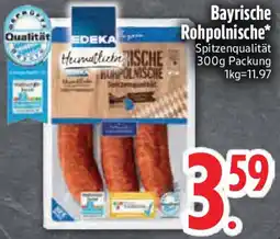 Edeka EDEKA Bayrische Rohpolnische Angebot