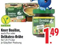 Edeka Knorr Bouillon oder Delikatess-Brühe Angebot