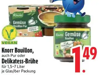 Edeka Knorr Bouillon oder Delikatess-Brühe Angebot