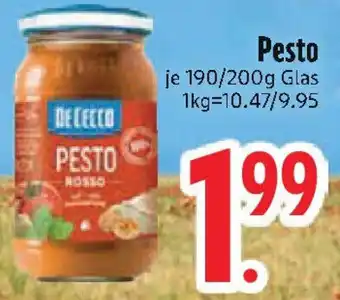 Edeka DE CECCO Pesto Angebot