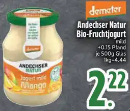 Edeka demeter Andechser Natur Bio-Fruchtjogurt Angebot