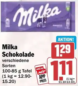HIT Milka Schokolade Angebot