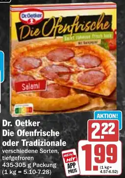 HIT Dr. Oetker Die Ofenfrische oder Tradizionale Angebot