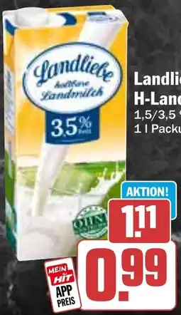 HIT Landliebe H-Landmilch Angebot