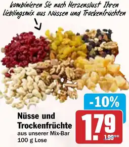 HIT Nüsse und Trockenfrüchte Angebot