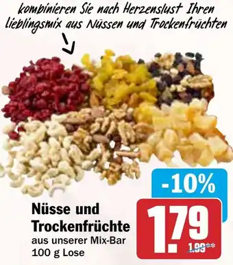 HIT Nüsse und Trockenfrüchte Angebot