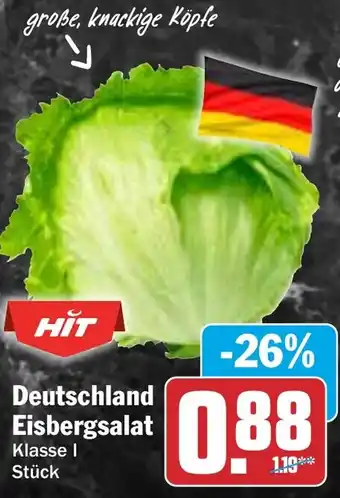 HIT Deutschland Eisbergsalat Angebot