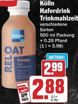 HIT Kölln Haferdrink Trinkmahlzeit Angebot