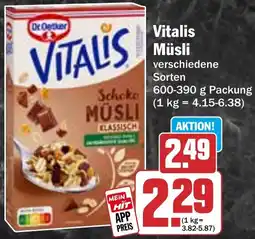HIT Vitalis Müsli Angebot