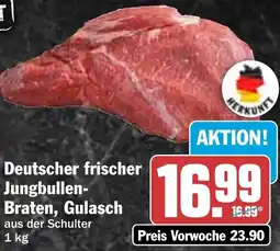 HIT Deutscher frischer Jungbullen Braten, Gulasch Angebot