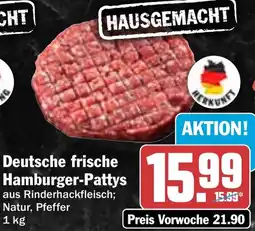HIT Deutsche frische Hamburger-Pattys Angebot