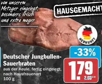 HIT Deutscher Jungbullen Sauerbraten Angebot