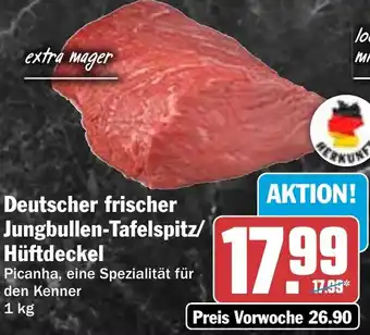 HIT Deutscher frischer Jungbullen-Tafelspitz/ Hüftdeckel Angebot