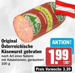 HIT Original Österreichische Käsewurst gebraten Angebot