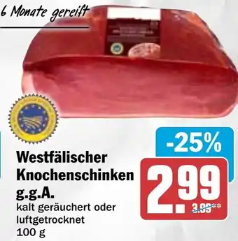 HIT Westfälischer Knochenschinken g.g.A. Angebot