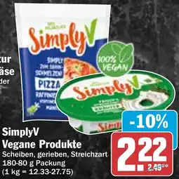 HIT SimplyV Vegane Produkte Angebot