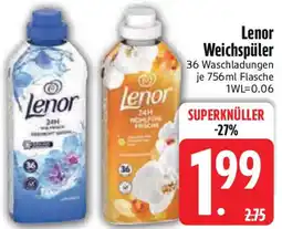 Edeka Lenor Weichspüler Angebot