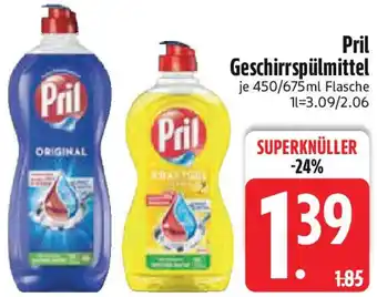 Edeka Pril Geschirrspülmittel Angebot