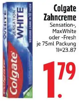 Edeka Colgate Zahncreme Angebot