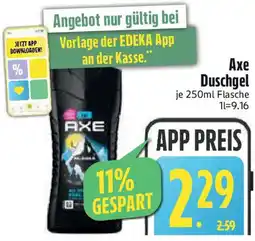 Edeka Ахе Duschgel Angebot
