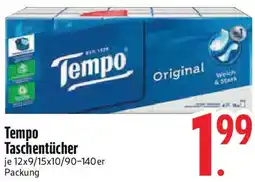 Edeka Tempo Taschentücher Angebot