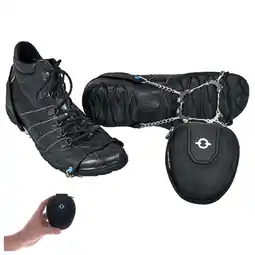 Netto Marken-Discount VERIGA Urban Step Steigeisen Schuhkrallen Eis Krallen Schuh Spikes Ketten 35-47 Größe: M (35-41) Angebot