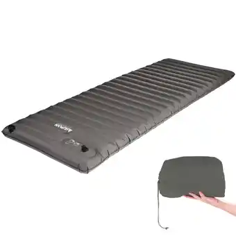 Netto Marken-Discount HUMAN COMFORT Luftbett Durtal Single Isomatte Camping Luftmatratze Pumpe 10 cm Angebot