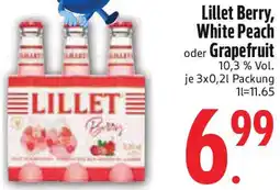 Edeka Lillet Berry, White Peach oder Grapefruit Angebot