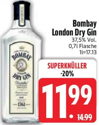 Edeka Bombay London Dry Gin Angebot