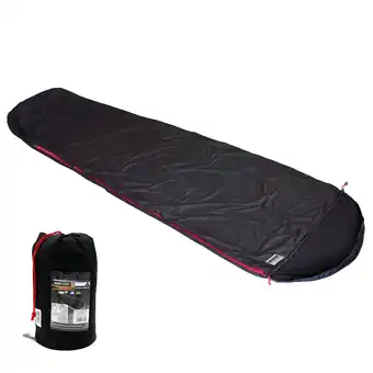Netto Marken-Discount HIGH PEAK Schlafsack Inlett Nanuk Mumie Fleece Hütten Sommer Schlafsack Camping Angebot