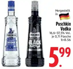 Edeka Puschkin Vodka Angebot