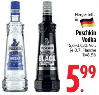 Edeka Puschkin Vodka Angebot