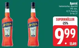 Edeka Aperol italienischer Aperitif Angebot
