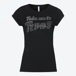 NKD Damen-T-Shirt mit Frontaufdruck Angebot