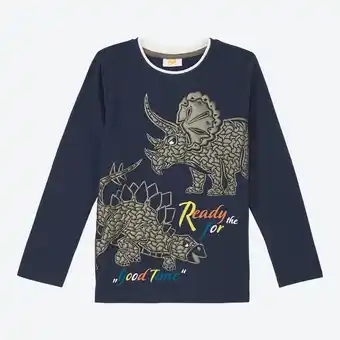 NKD Kinder-Jungen-Shirt mit Dinosaurier-Aufdruck Angebot