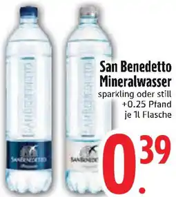 Edeka San Benedetto Mineralwasser Angebot