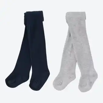 NKD Baby-Strumpfhose mit hohem Baumwollanteil, 2er-Pack Angebot