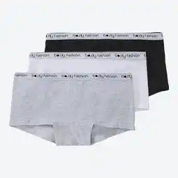 NKD Teener-Hipster mit hohem Baumwollanteil, 3er-Pack Angebot