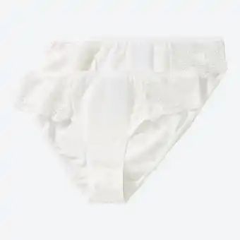 NKD Damen-Minislip mit Spitze, 2er-Pack Angebot