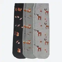 NKD Damen-Socken mit Glitzereffekt, 3er-Pack Angebot