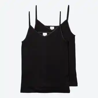 NKD Damen-Unterhemd mit Spaghettiträgern, 2er-Pack Angebot