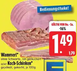 Edeka Wammerl oder Koch-Schinken Angebot