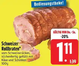 Edeka Schweizer Rollbraten Angebot